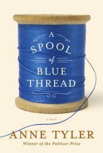 spool of blue thread