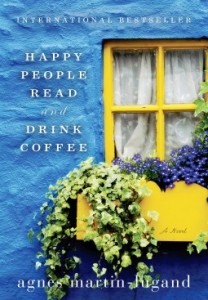 Happy People Read and Drink coffee